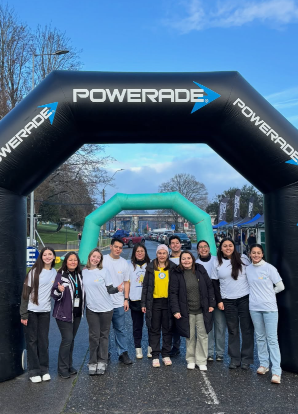 Equipo Oncosur en la corrida, junio 2026